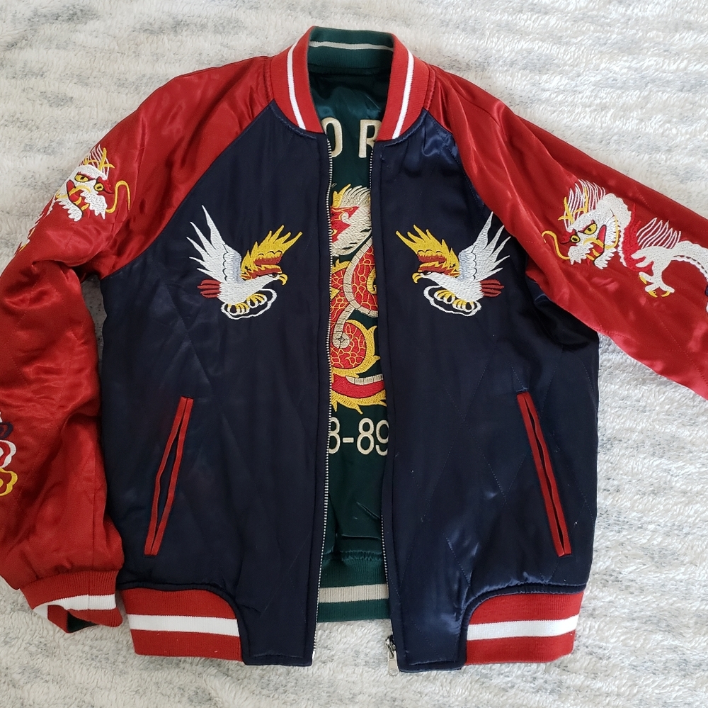 Reversible Bomber Topshop Jacket!